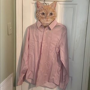 Express fitted button down shirt